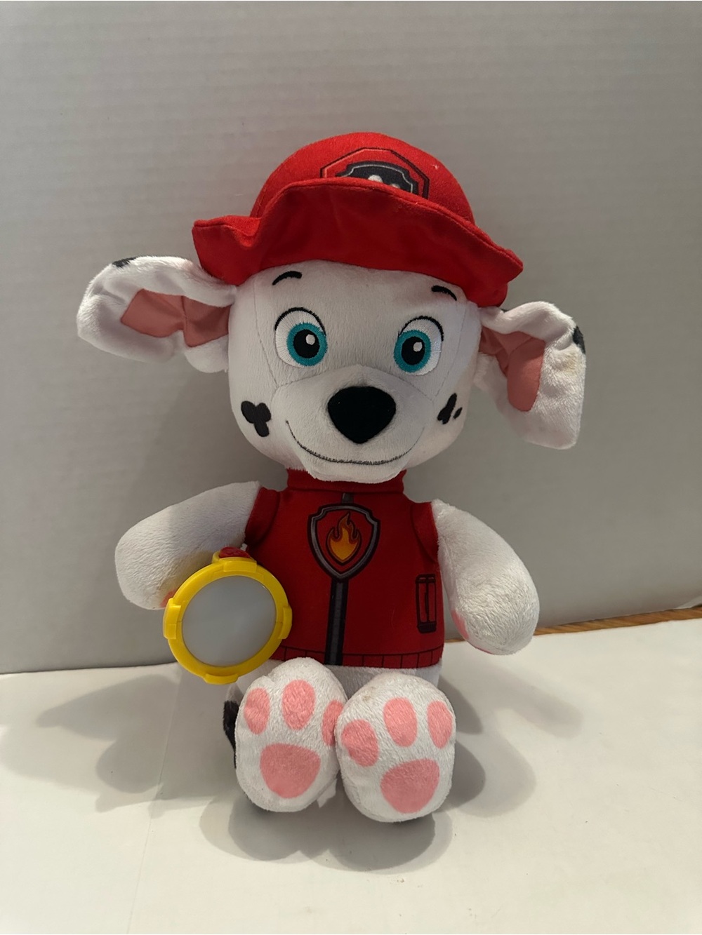 Paw Patrol Marshall Plush Singing Talking Light Up Flashlight